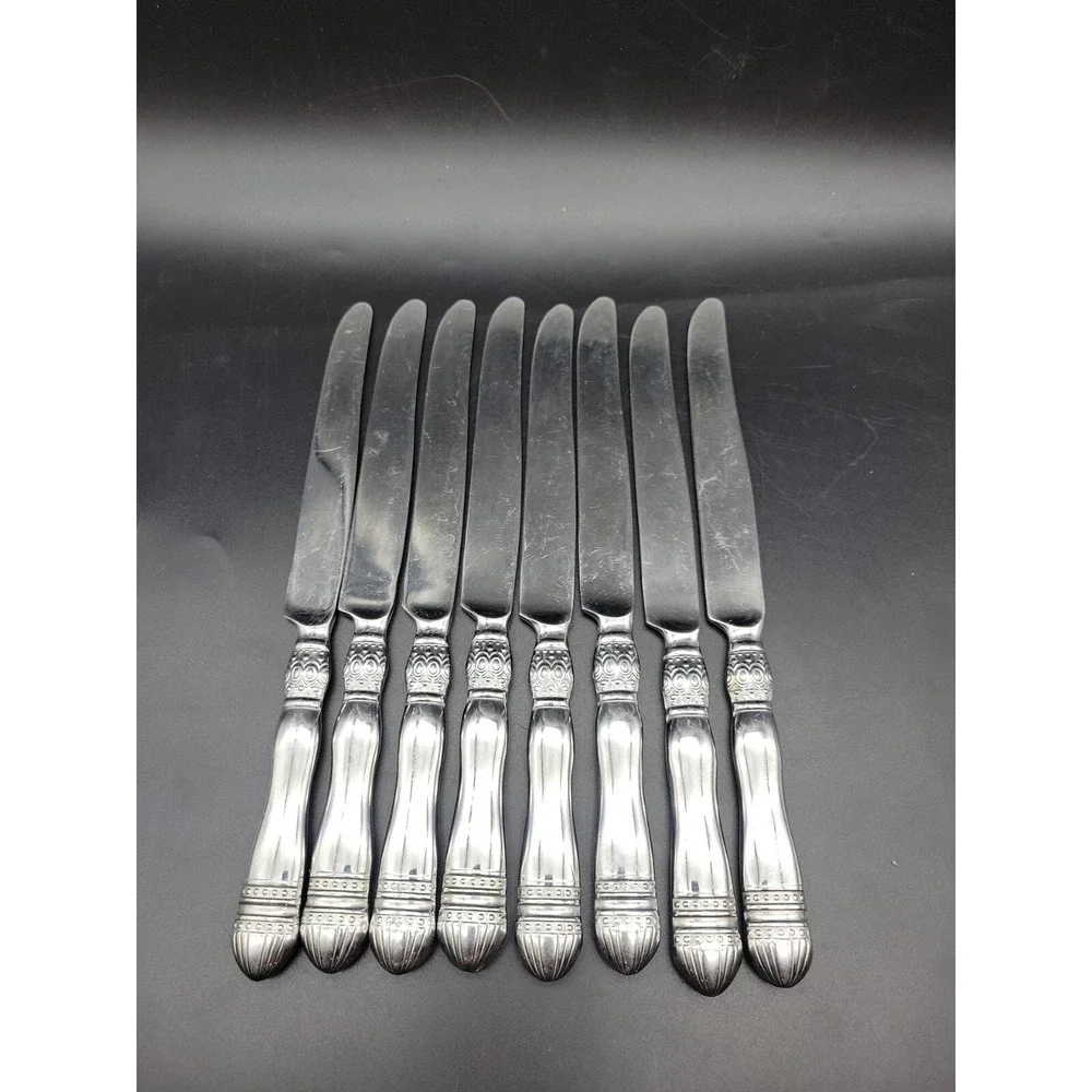8 Dinner Knives Southern Living SL GALLERY Stainless 9 1/4